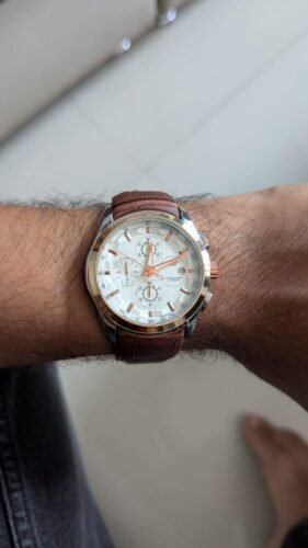 Tissot 1853 Chronograph Brown Leather Men's Watch photo review