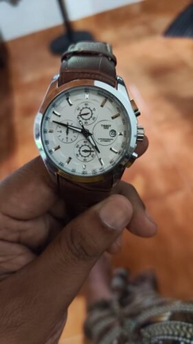 Tissot 1853 Chronograph Brown Leather Men's Watch photo review