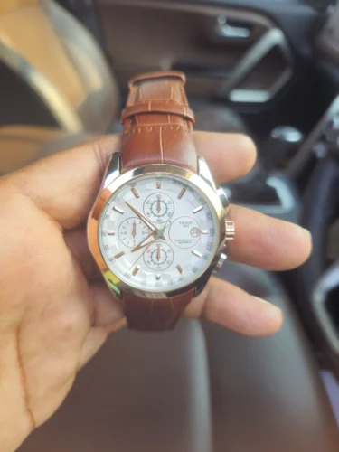 Tissot 1853 Chronograph Brown Leather Men's Watch photo review
