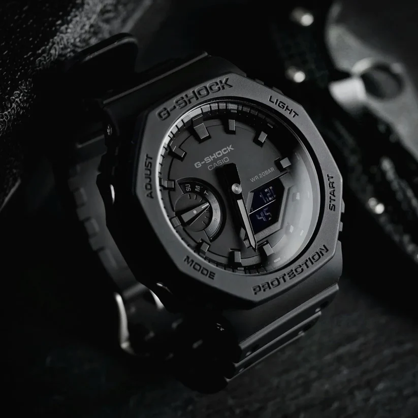 G-shock GA 2100 Black Analog Watch and 200M Water Resistant G987
