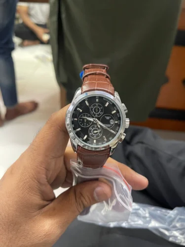 Tissot 1853 Chronograph Brown Leather Men's Watch photo review
