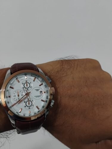Tissot 1853 Chronograph Brown Leather Men's Watch photo review