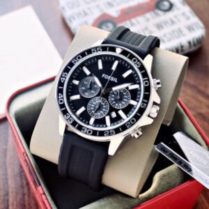 Fossil Men Black Analogue Watch
