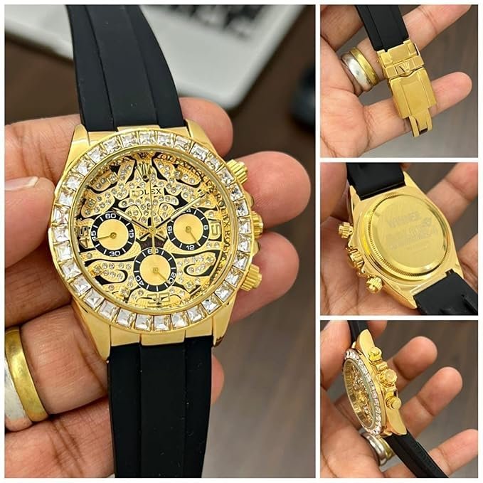 Rolex Eye Of Tiger With Rainbow Diamond
