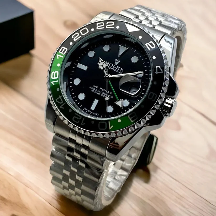 Rolex – Black & Green with Jubilee Bracelet