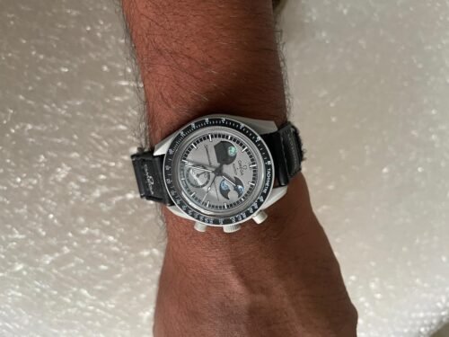 Omega Bioceramic Mission To Earthphase Grey photo review