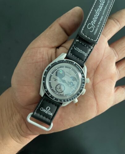 Omega Bioceramic Mission To Earthphase Grey photo review
